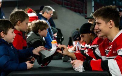 FEB 3: Ottawa 67’s practice and autographs at Johnny Leroux Arena
