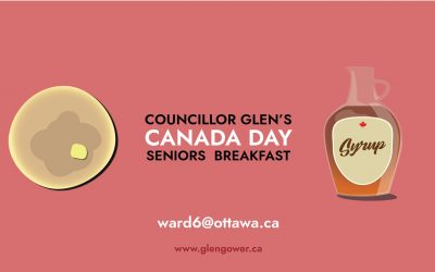 JULY 1: Councillor Glen’s Canada Day Seniors Breakfast (2019)