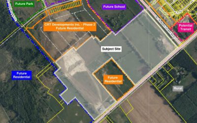 Plan of subdivision and rezoning for 5725 Fernbank