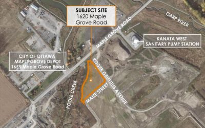 1620 Maple Grove: Site Plan control application