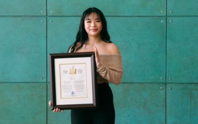 Zexi Li receives Mayor’s City Builder Award