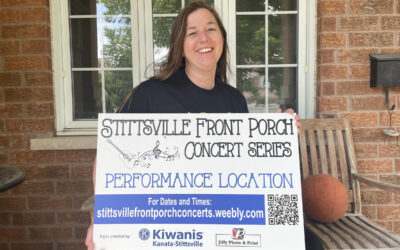 MAKING A DIFFERENCE: Sarah Blakely’s Stittsville Front Porch Concerts