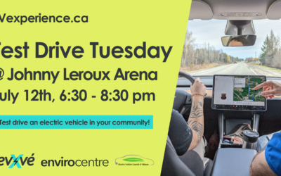 JULY 12: EV Test Drive Tuesday at the Johnny Leroux Arena