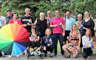 2022 Pride Week flag raising ceremony in Stittsville