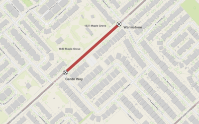 Maple Grove Road Closure (Warmstone to Cento): Aug 12 to 21