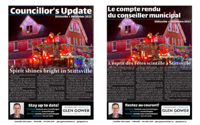 Councillor’s Update / Le compte rendu du conseiller municipal