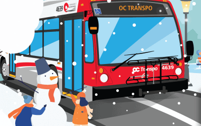 OC Transpo winter service begins Sunday, December 25