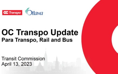 NOTEBOOK: Recap of Transit Commission on April 13, 2023