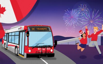 Free OC Transpo service on Canada Day (2023)