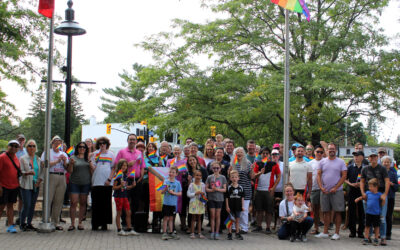 2023 Pride Week flag raising ceremony in Stittsville