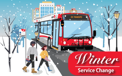 OC Transpo winter service starts Sunday, December 24, 2023