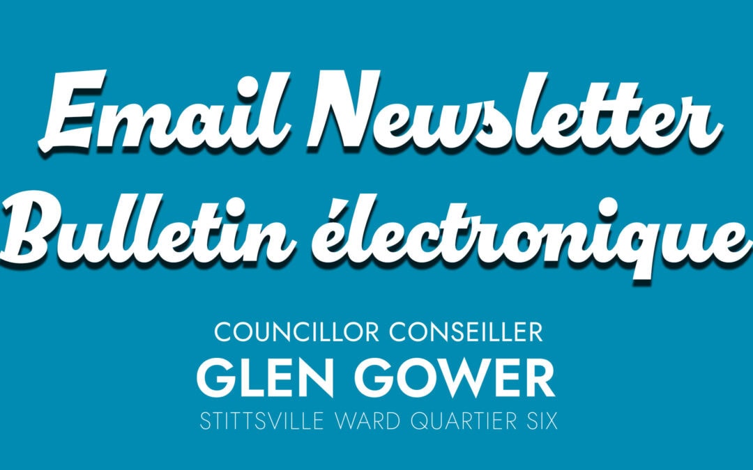 Councillor Glen’s Weekly Newsletter: September 18, 2024