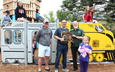 PHOTOS: Official opening of the new play structure at Village Square Park