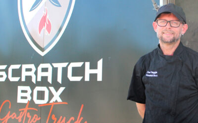 MAKING A DIFFERENCE: Reggie Olson at Scratch Box Gastro Food Truck