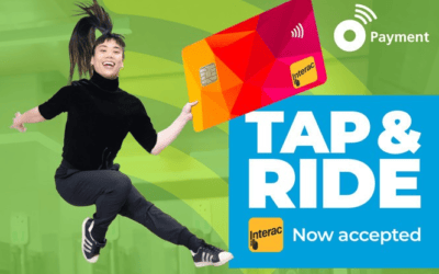 Riding OC Transpo just got easier with Interac® Debit