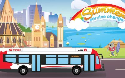 OC Transpo summer service begins Sunday, June 30