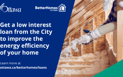 Better Homes Ottawa Loan Program continues to support homeowners in making energy efficiency home improvements