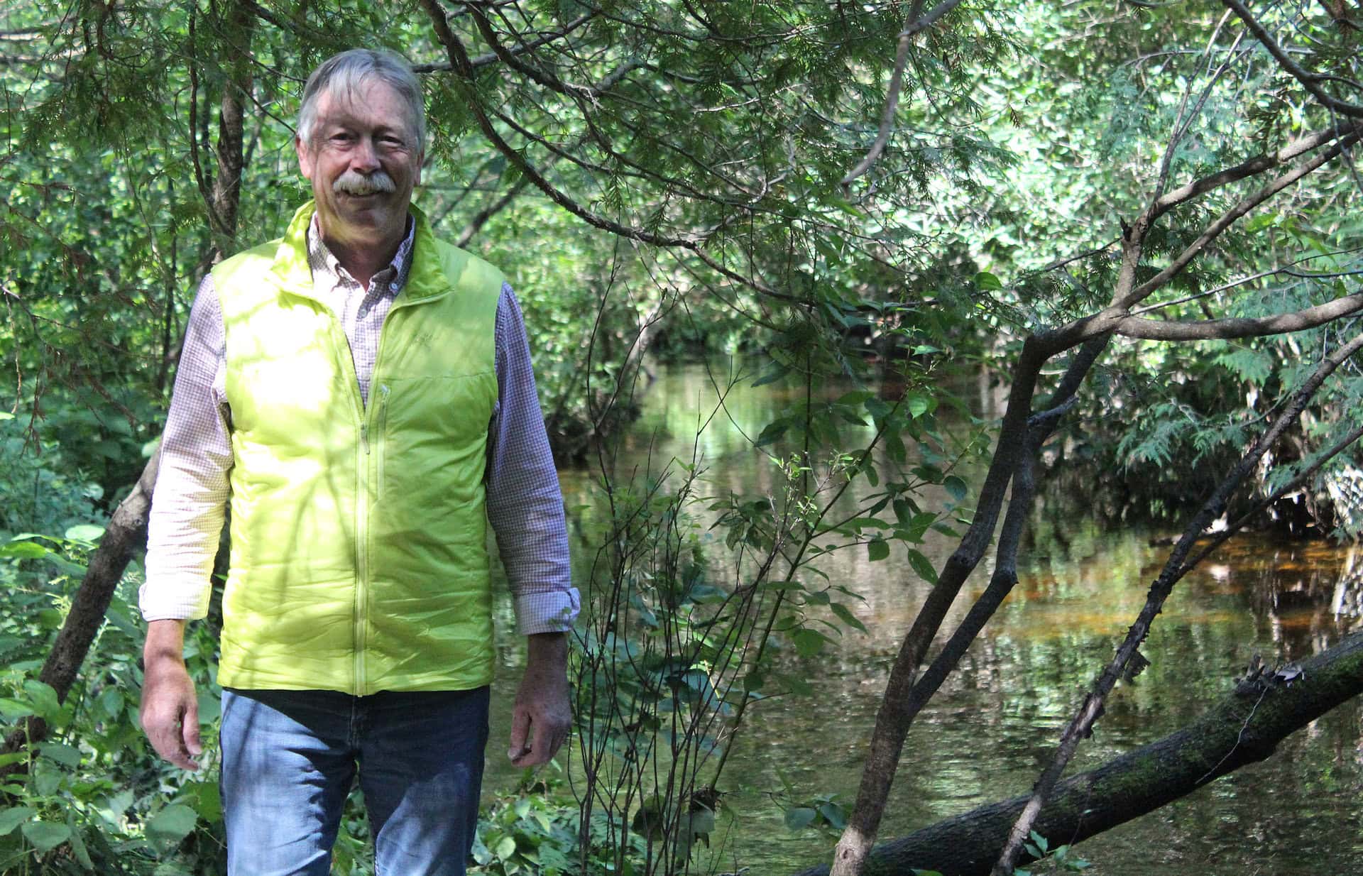 Bruce at Poole Creek