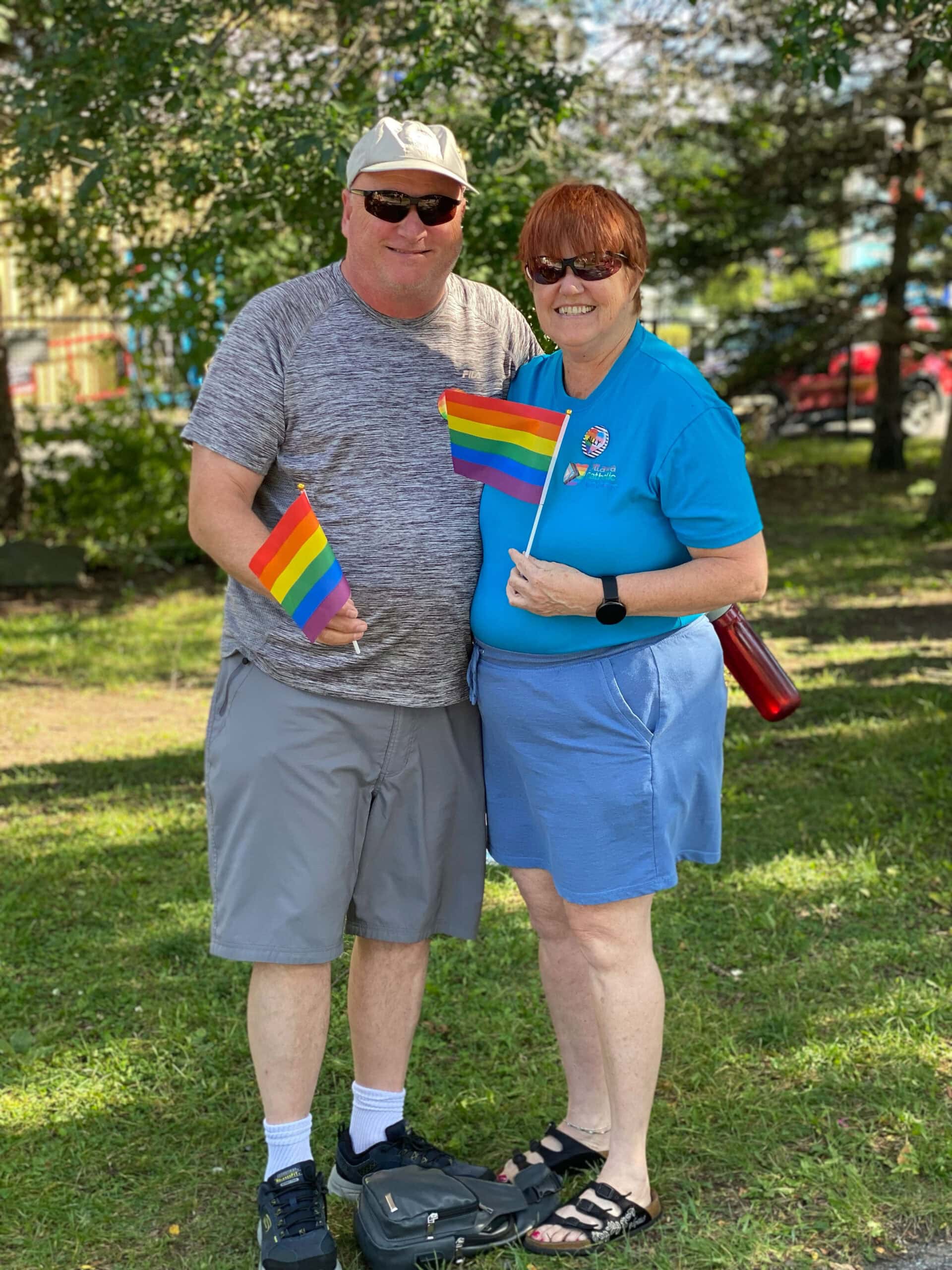 2024 Pride Week flag raising ceremony in Stittsville 