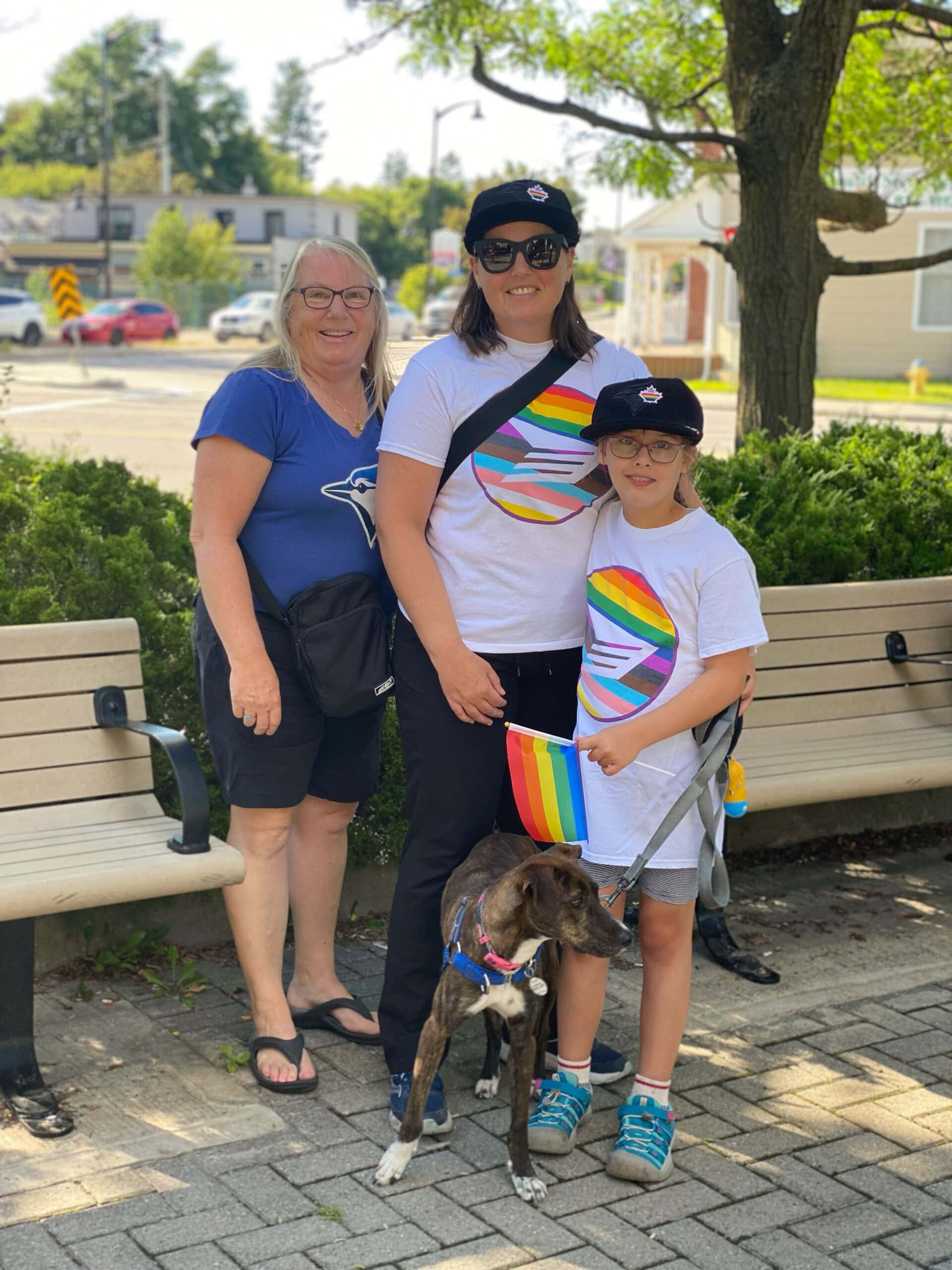 2024 Pride Week flag raising ceremony in Stittsville 