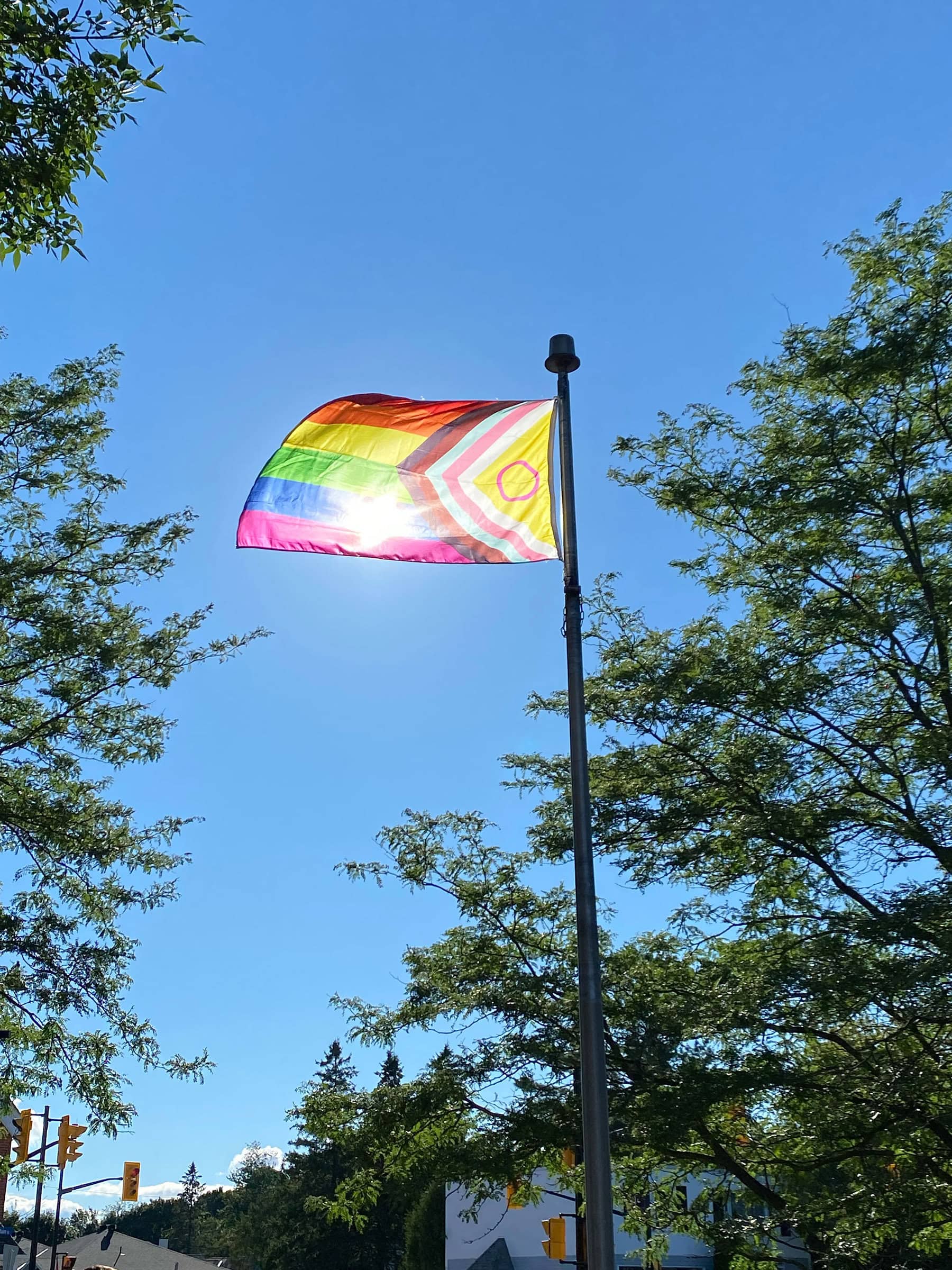 2024 Pride Week flag raising ceremony in Stittsville 