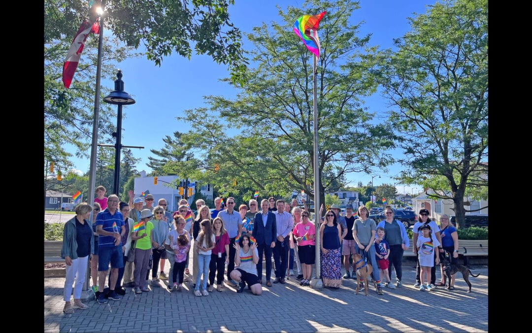 PHOTOS: 2024 Pride Week flag raising ceremony in Stittsville