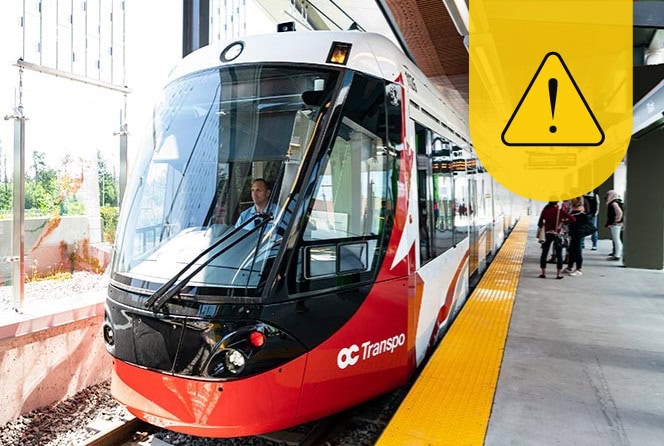 O-Train Line 1 service impacted by planned maintenance between October 19 and November 3