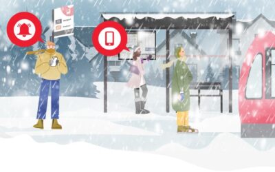 Severe Storm Schedule for buses in effect beginning February 13