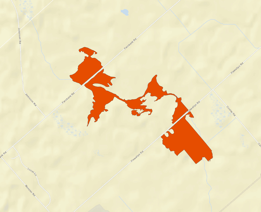 Goulbourn Wetland Complex - de-designated wetland