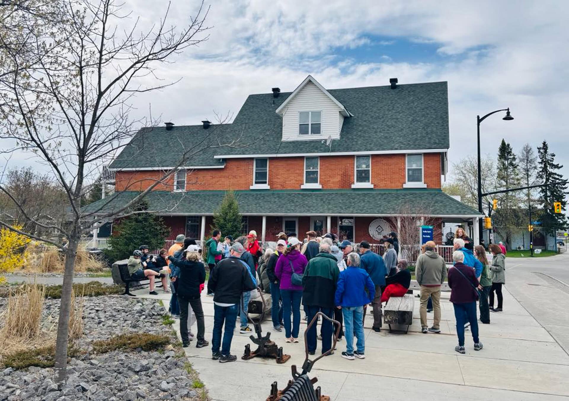 Jane's Walk 2025 on Stittsville Main Street - Bradley Square