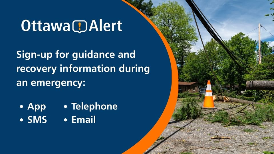 Stay informed during emergencies with Ottawa Alert