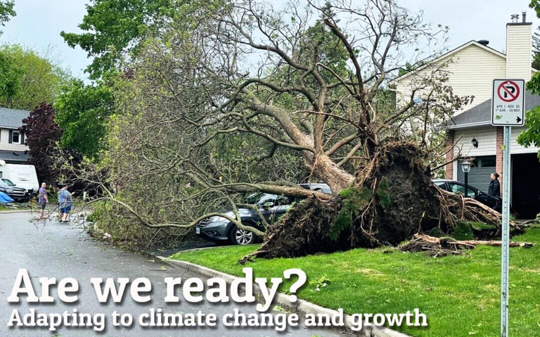 November 10: Are we ready? Adapting to climate change and growth