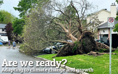 November 10: Are we ready? Adapting to climate change and growth