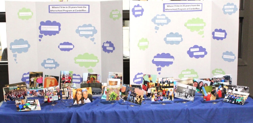 25 years at CARDELREC-Goulbourn. Display created by after-school program partcipants.