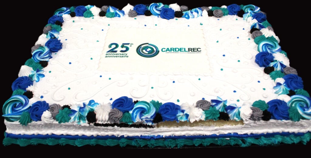 25 years at CARDELREC-Goulbourn. Celebration cake