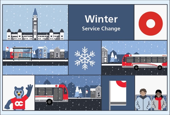 OC Transpo winter service begins Sunday, December 21