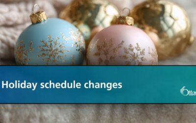 Holiday Season Schedule Changes 2025