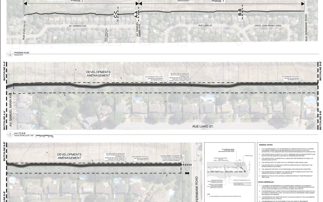 UPDATE: Construction is starting on the Idylea Linear Park and pathway