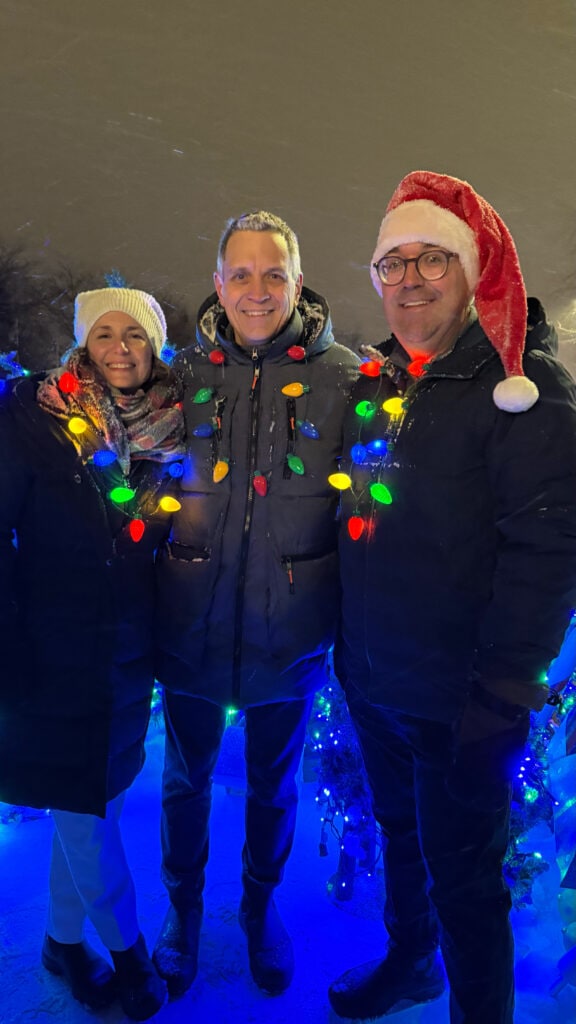 Stittsville Parade of Lights - Ginny Sutcliffe, Mayor Sutcliffe, Councillor Glen