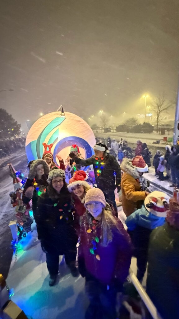 Stittsville Parade of Lights - Ottawa parade float