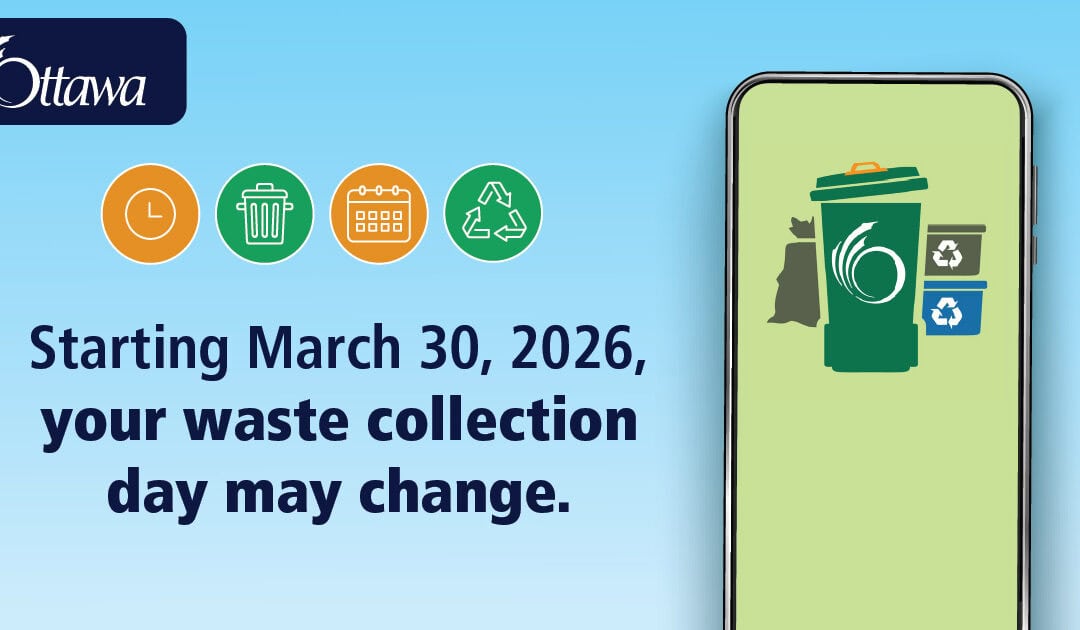 Your waste collection day may change starting March 30