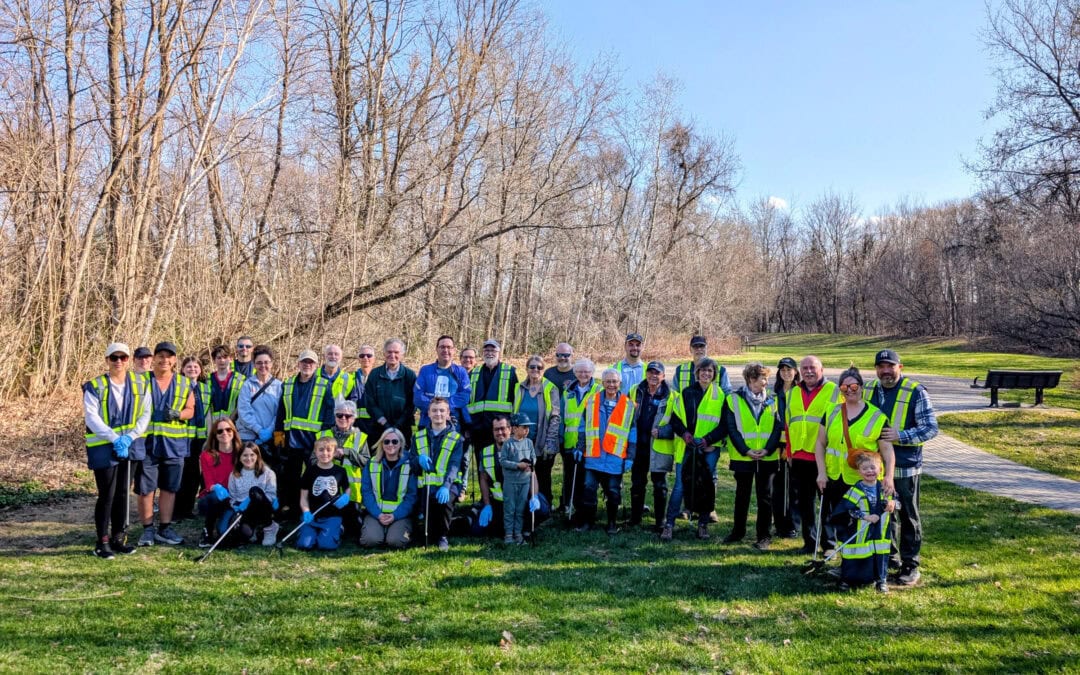 PHOTOS: Earth Day clean-up at W.J. Bell Rotary Peace Park