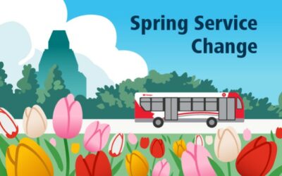 OC Transpo spring service begins Sunday, April 19