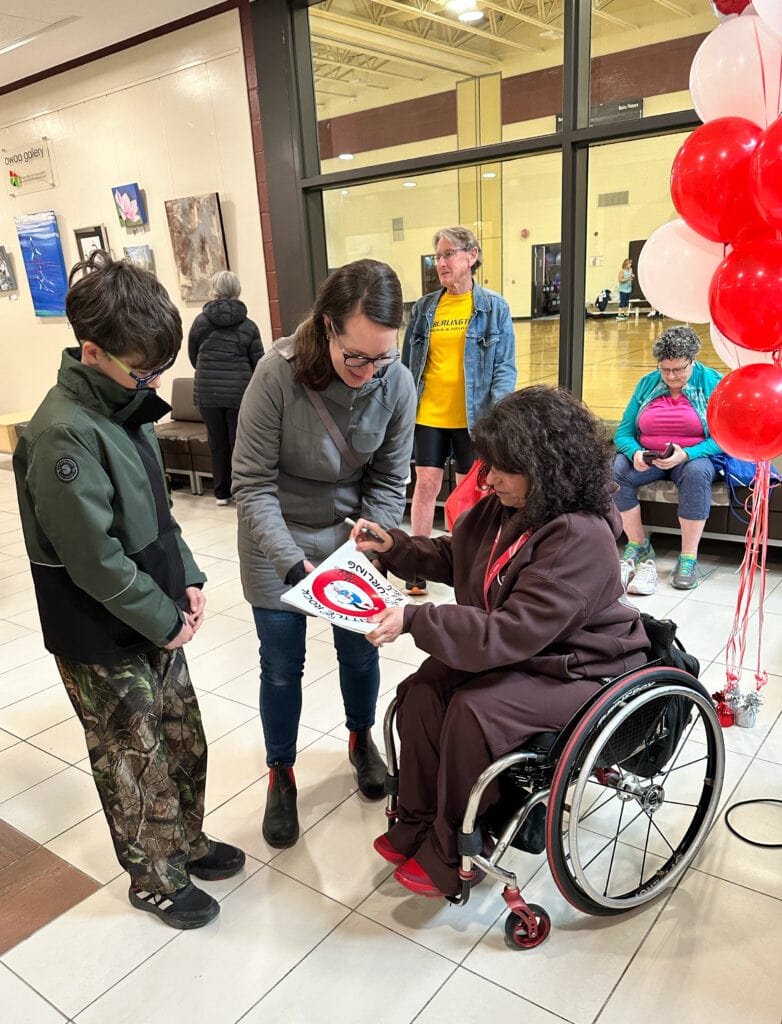 Celebrating Collinda Joseph Day on April 4, 2026. Collinda with fans