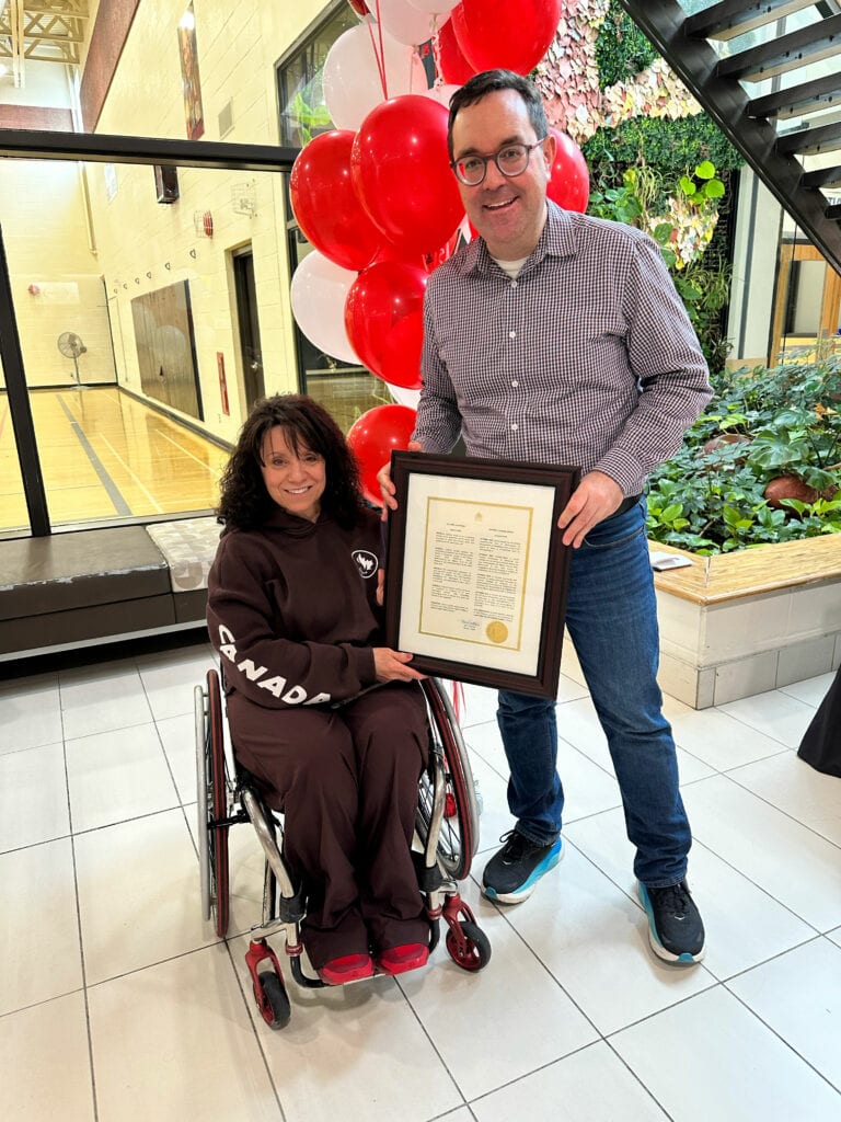 Celebrating Collinda Joseph Day on April 4, 2026. Glen with Collinda