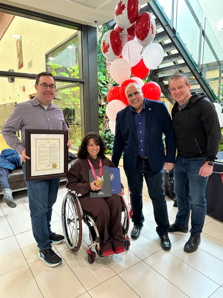 Celebrating Collinda Joseph Day on April 4, 2026. Collinda with provincial reps