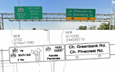 UPDATE: The sign construction that’s snarling the Queensway
