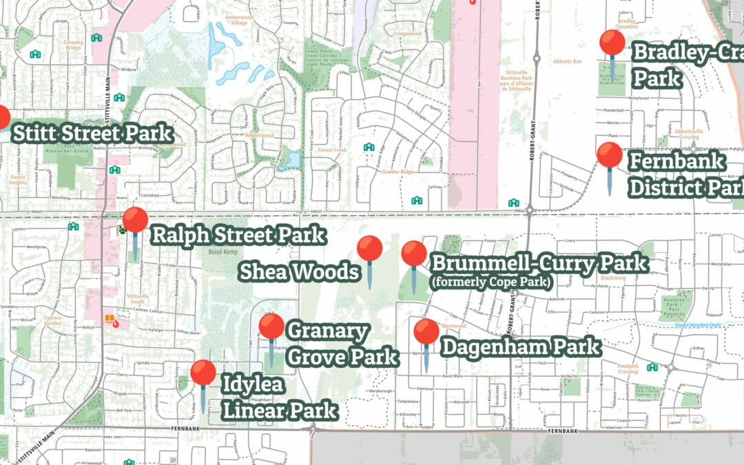 Progress update on park projects in Stittsville (2026)
