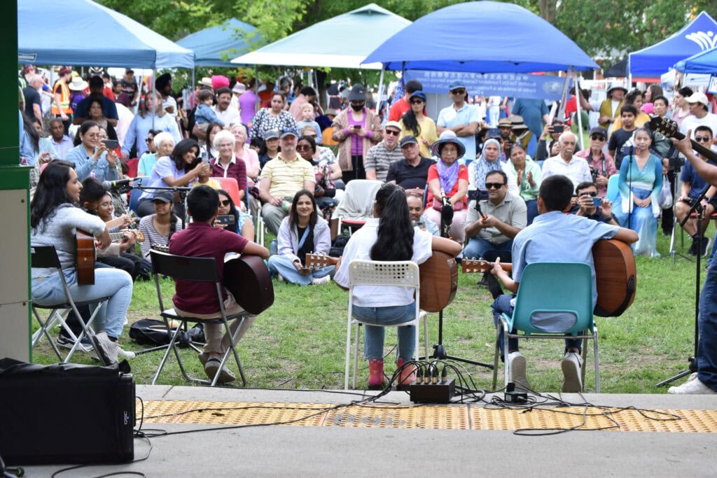 A scene from the Welcome to Stittsville Multicultural Festival, June 2026