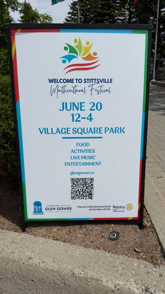 A scene from the Welcome to Stittsville Multicultural Festival, June 2026